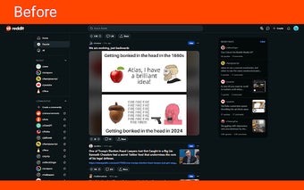 Reddit Multi Column + Previous UI