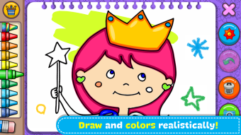 Princess Coloring Book  Games