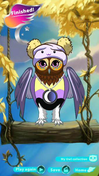 Fancy Owl - Dress Up Game