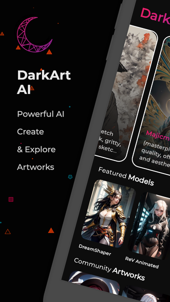 DarkArt - AI Art Generator