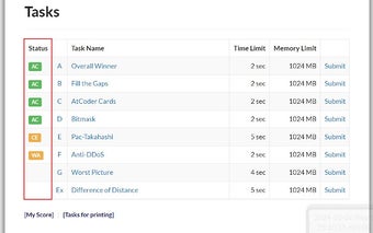 Atcoder companion