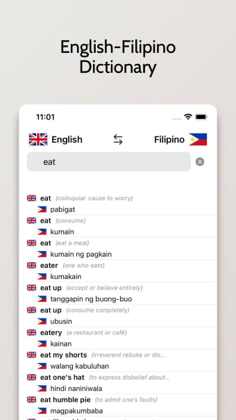 Filipino-English Dictionary