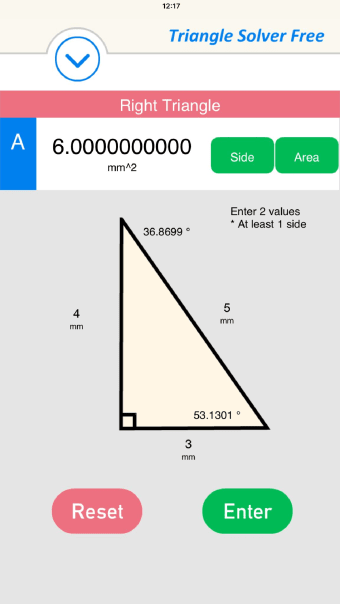 Triangle Solver Free - Geometry Calculator