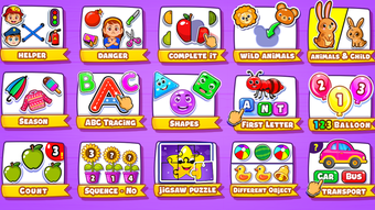 Learning games for preschooler