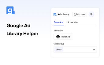 Google Ad Library Helper