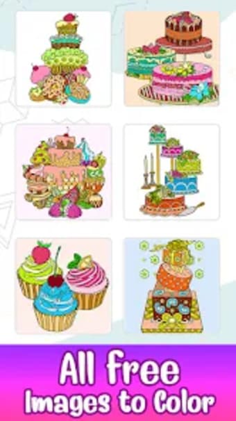 Cakes Color  by Number