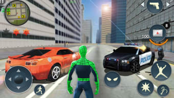 Spider Rope Hero - Gangster Crime City