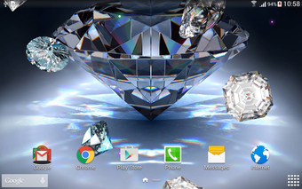 Diamonds Live Wallpaper