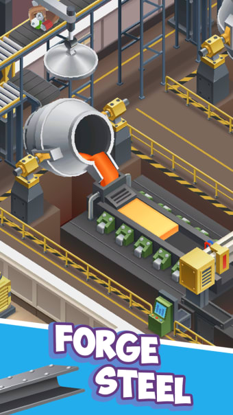 Steel Mill Manager-Tycoon Game
