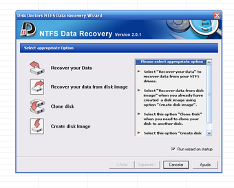 Disk Doctors NTFS Data Recovery