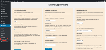 External Login