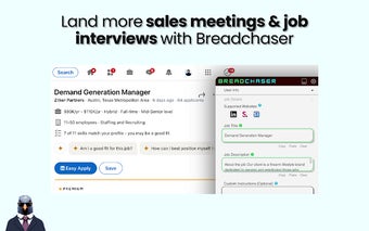 Breadchaser - Custom networking messages & job apps with AI