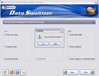 Disk Doctors Data Sanitizer