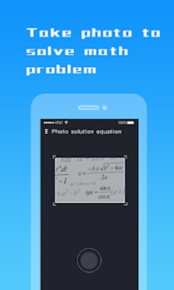 Calculator - Solve math problem by photo
