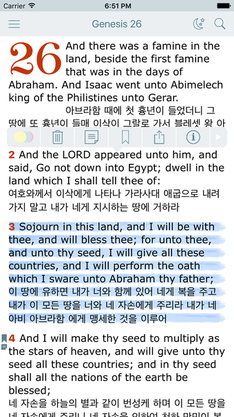 Korean English Bilingual Bible 성경 - King James