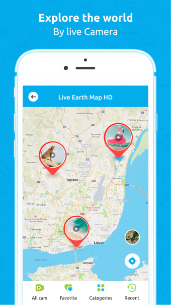 Live Earth Map - Live Camera