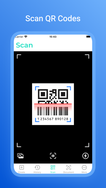 Scanner QR Code  Barcode