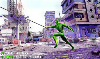 Rope Flying City Hero - Mafia
