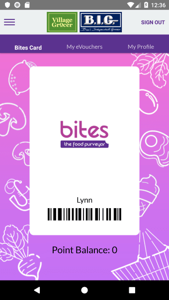 Bites Card
