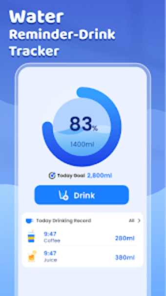 Water Reminder - Drink Tracker