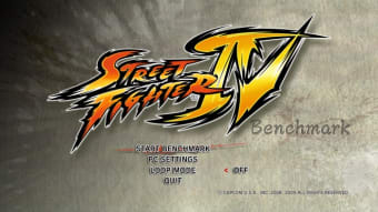 Street Fighter IV Benchmark