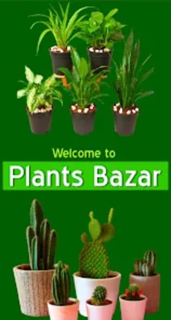 Plants Bazar: Shopping App