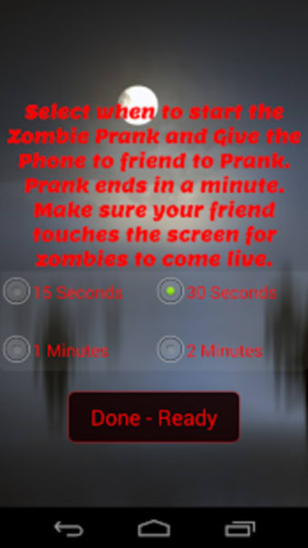 Zombie Scare Prank