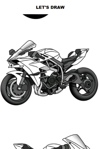 Draw Motorcycles: Sport
