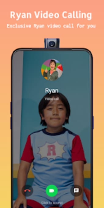 Ryan Video Call : Fake Call