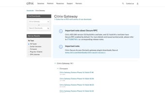 Image 0 for Citrix Gateway