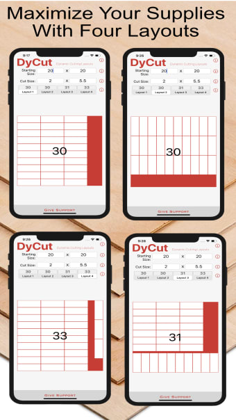 DyCut- Dynamic Cutting Layouts