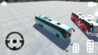 Coach Bus Parking 3D
