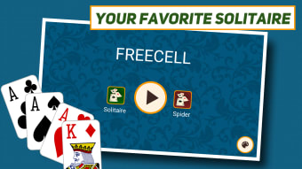 FreeCell Solitaire: Classic.