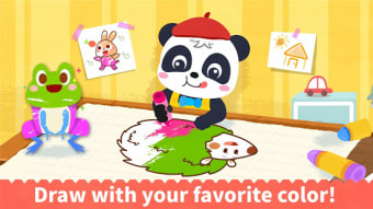 Baby Pandas Coloring Book
