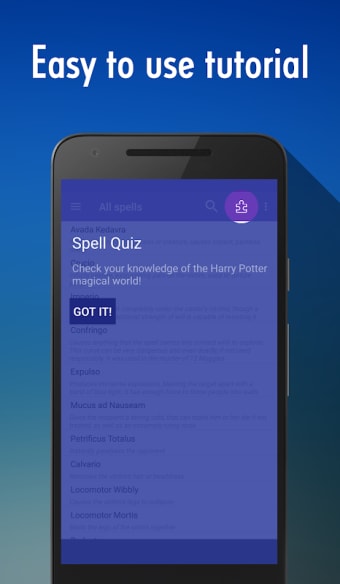 Spells & Quiz for Harry Potter