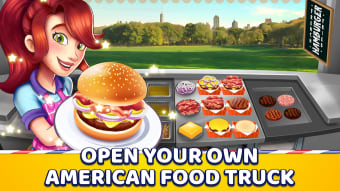 American Burger Truck: Cooking