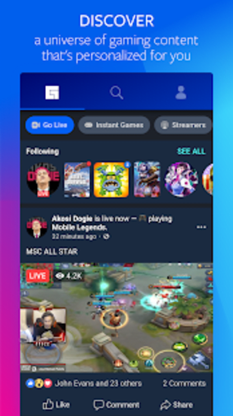 Facebook Gaming: Watch Play and Connect