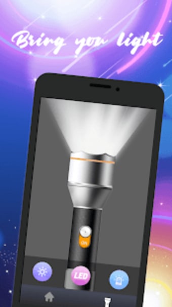 LED Flashlight-Call Screen