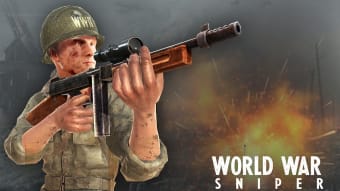 WW2 3D Sniper Deathmatch: world war shooter games