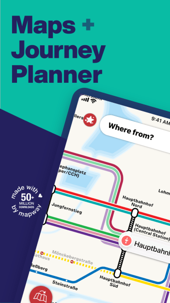 Hamburg Metro - Map  Route