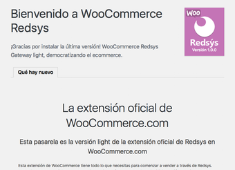 WooCommerce Redsys Gateway Light