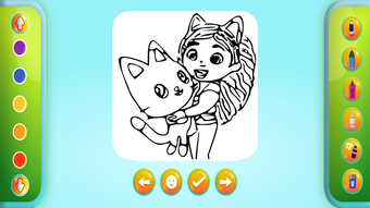 Glitter Dolls Doodle Book Game