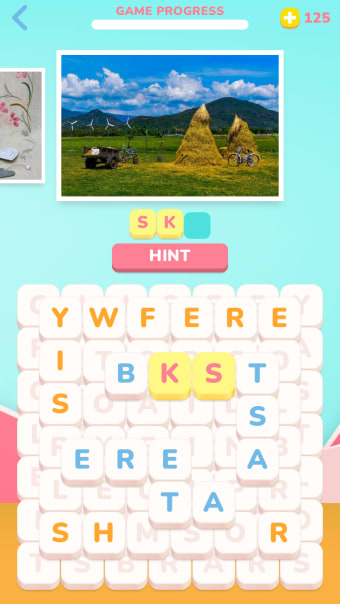 Photo Solitaire Word Game