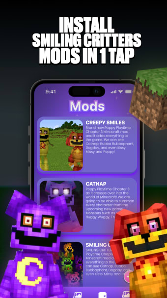 Smiling Critters Minecraft PE