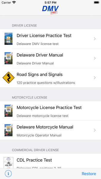 Delaware DMV Test Prep
