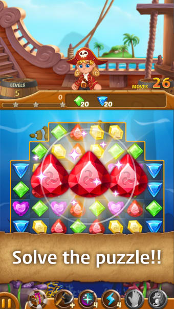 Jewels Ocean: Match3 Puzzle
