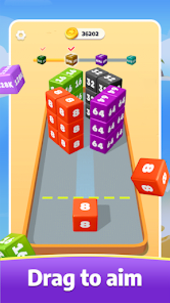 2048 Cube- Number  Merge Game