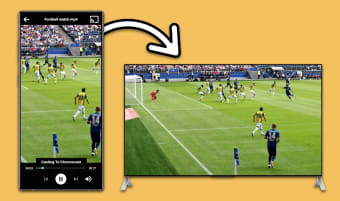 Cast to TV: Screen Mirroring: Stream phone to TV