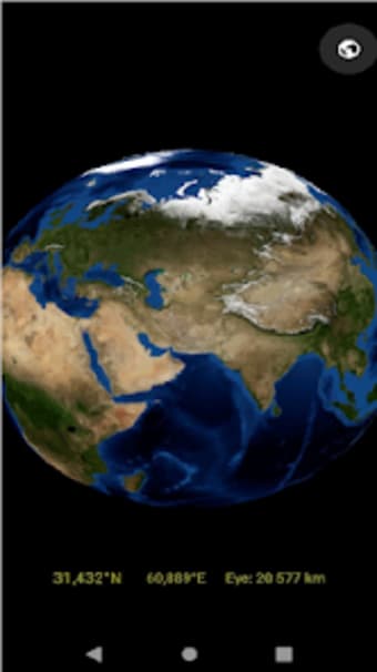 Reverse side of the Earth