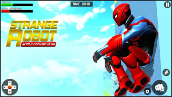 Strange Robot Spider hero: Superhero fighting game